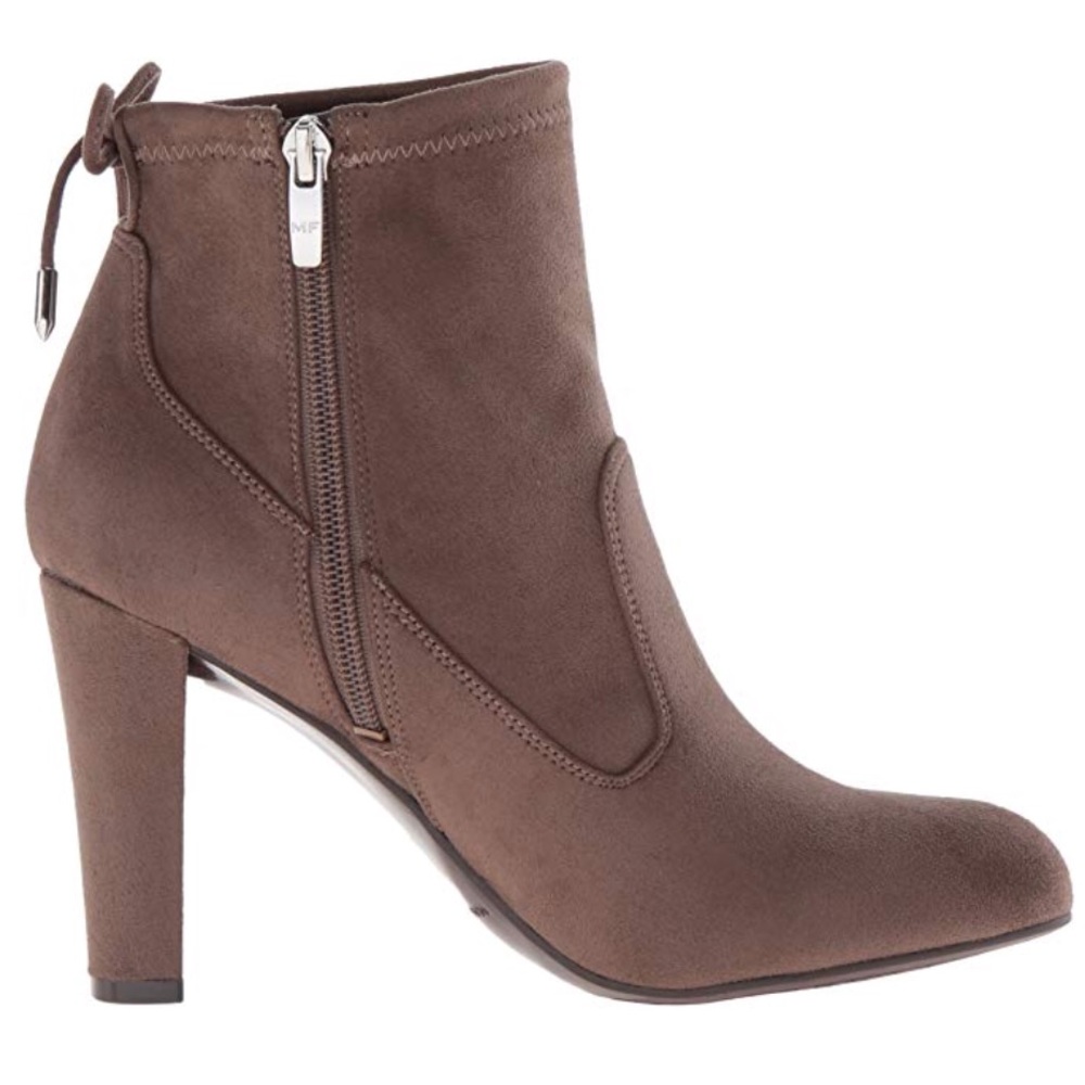 Ankle Sock Booties with Drawstring Bow Back - Picture 5 of 5